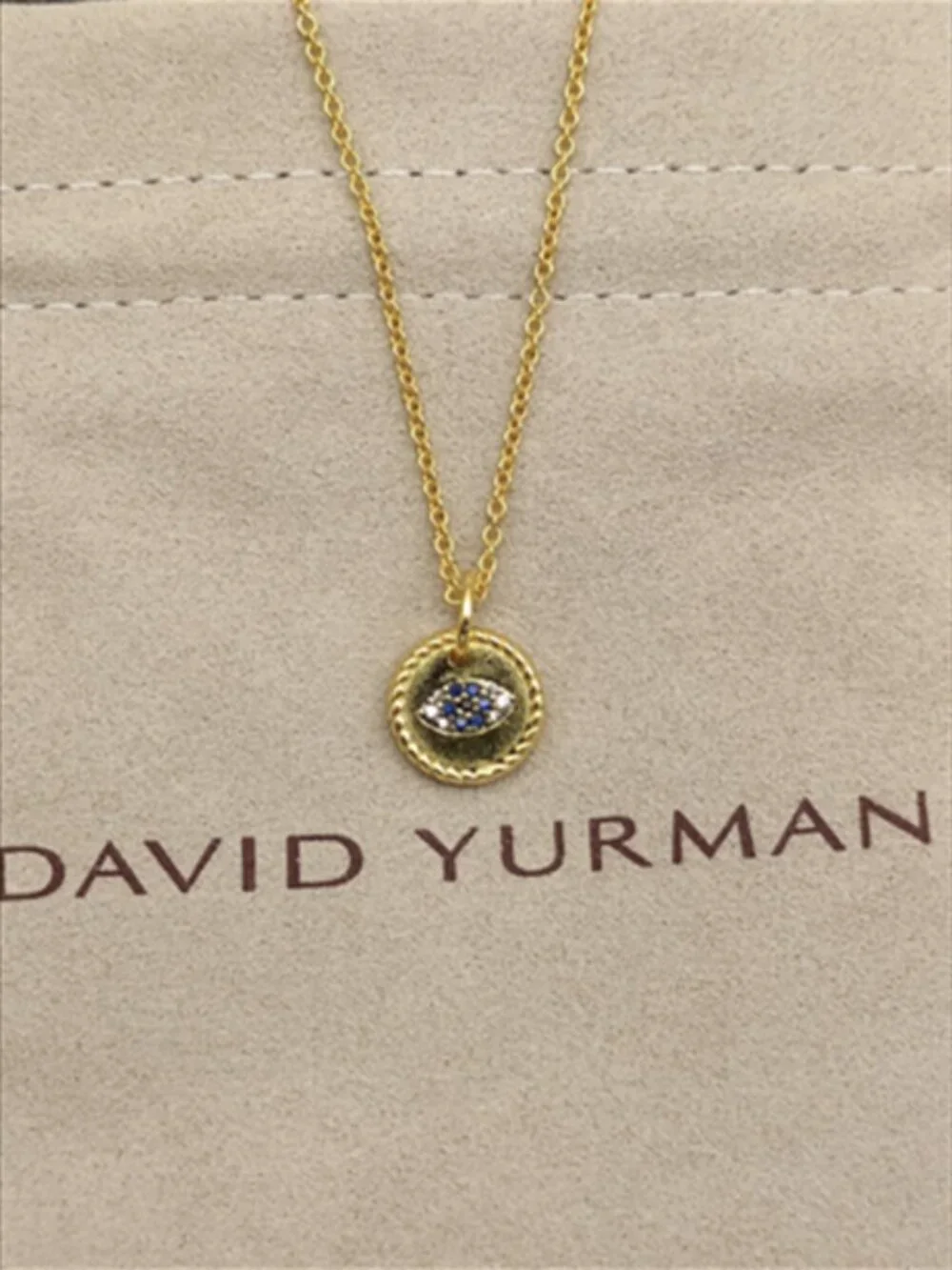 David Yaman Evil Eye Necklace - Picture 3 of 4